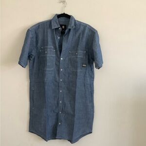 G-Star Light Blue Casual Dress